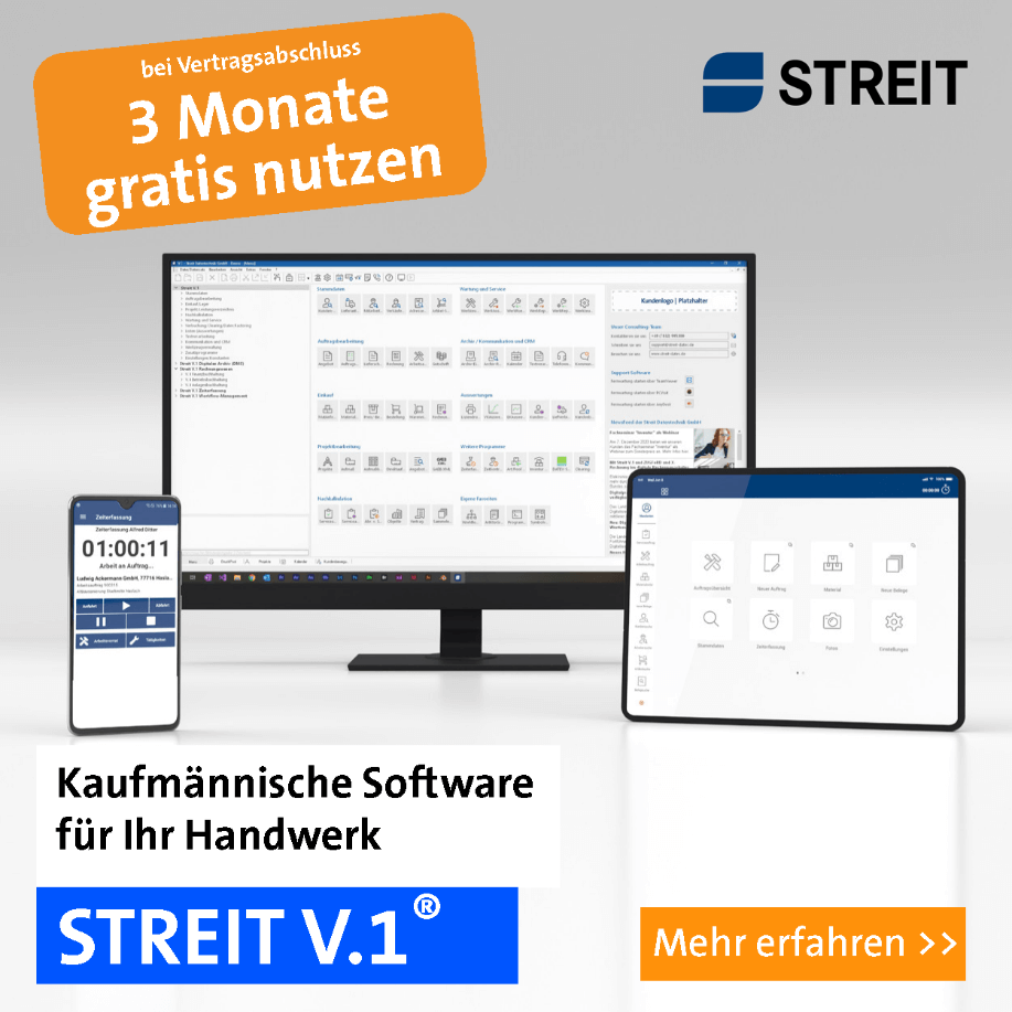 streit-datec.de Streit V.1®banner 3 Monate Gratis Handwerkersoftware