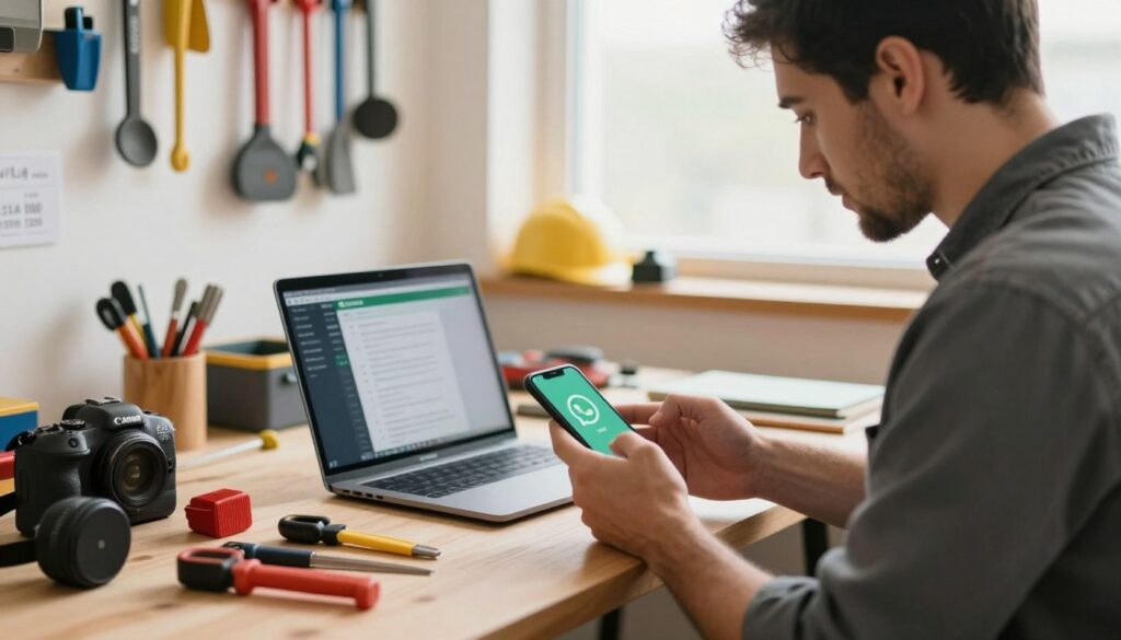 Kundenkommunikation Handwerksbetrieb per WhatsApp optimieren